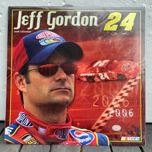 Jeff Gordon 2006 NASCAR Wall Calendar, #24 Dupont, Time Factory - Sealed - Picture 1 of 5